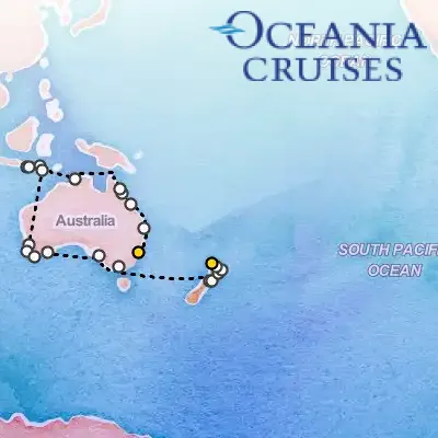 December 15th, 2026  - Corals & Kiwi Coasts Cruise on the Oceania Riviera