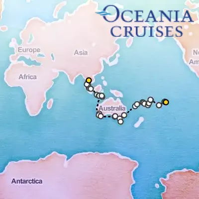 November 6th, 2025  - Asian & Pacific Perfection Cruise on the Oceania Riviera