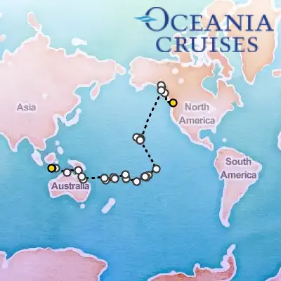 September 19th, 2026  - Alaska to Asia Adventure on the Oceania Riviera
