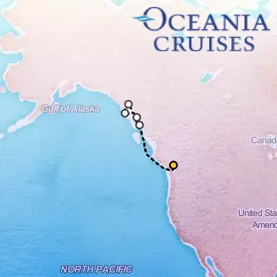 September 5th, 2026  - Alaska Wildlife & Wonders Cruise on the Oceania Riviera
