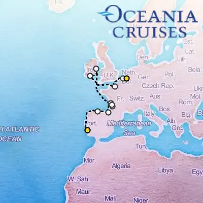 September 22nd, 2025  - European Grand Dames Voyage on the Oceania Sirena