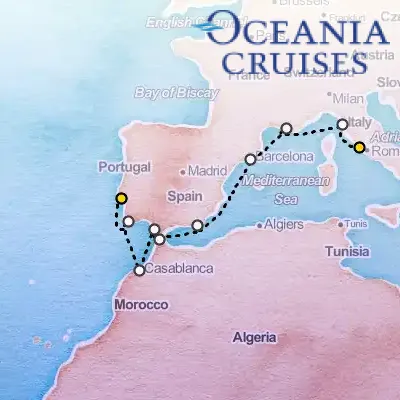 October 4th, 2025  - Flamenco Fascination Cruise on the Oceania Sirena