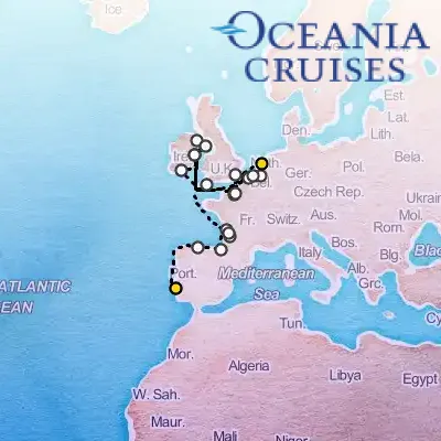 September 12th, 2025  - European Horizons Cruise on the Oceania Sirena