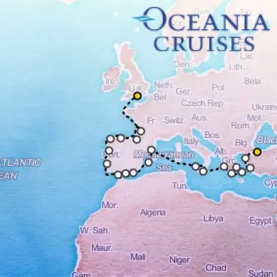 August 5th, 2026  - European Explorer on the Oceania Sirena
