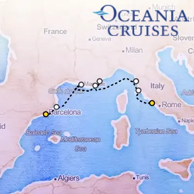 May 5th, 2026  - Yachting Havens Cruise on the Oceania Sirena