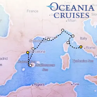 December 2nd, 2026  - Mediterranean Passage on the Oceania Sirena