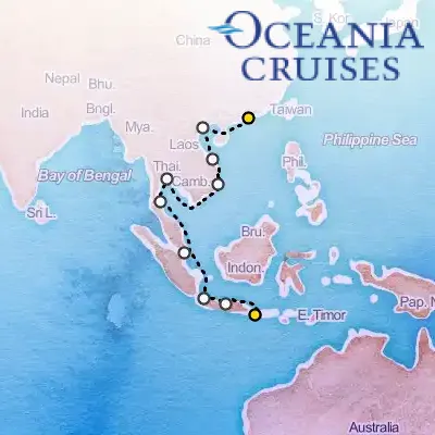 March 13th, 2027  - Emerald Shores Cruise on the Oceania Vista