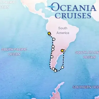 February 3rd, 2026  - Around Cape Horn Cruise on the Oceania Vista