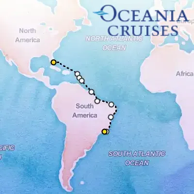 January 6th, 2026  - Vibrant Voyage to Rio on the Oceania Vista