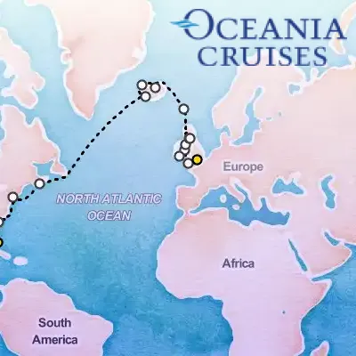 June 14th, 2026  - Gaelic & Icelandic Sagas Cruise on the Oceania Vista