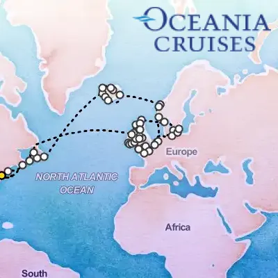 July 9th, 2026  - Northern Hemisphere Collage Cruise on the Oceania Vista
