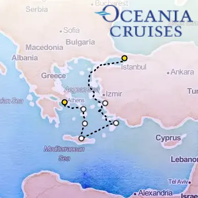 September 26th, 2025  - Hellenic Inspiration Cruise on the Oceania Vista
