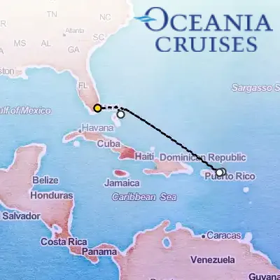 December 21st, 2026  - Balmy Island Holiday Cruise on the Oceania Vista