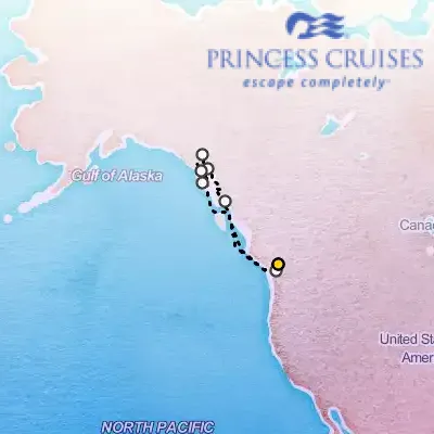 September 13th, 2025  - Inside Passage, with Glacier Bay National Park Cruise on the Princess Caribbean