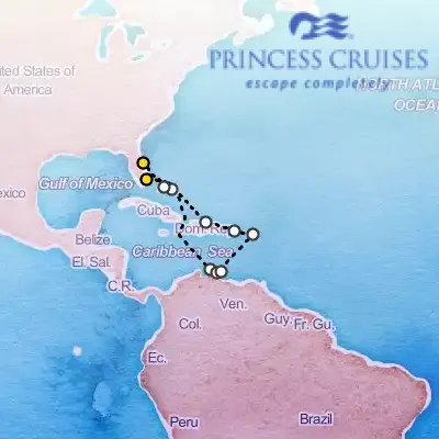 April 28th, 2026  - Southern Caribbean Islander on the Princess Caribbean