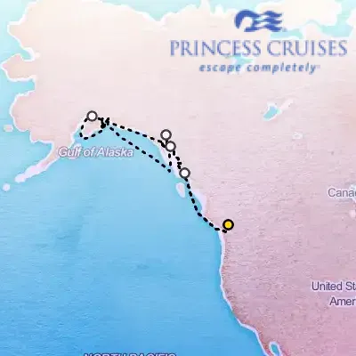 August 30th, 2025  - Voyage of the Glaciers Grand Adventure on the Princess Caribbean
