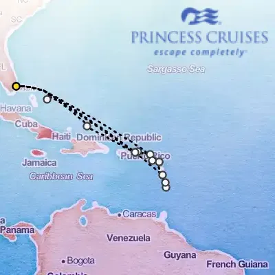 October 28th, 2025  - Caribbean Explorer Cruise on the Princess Caribbean