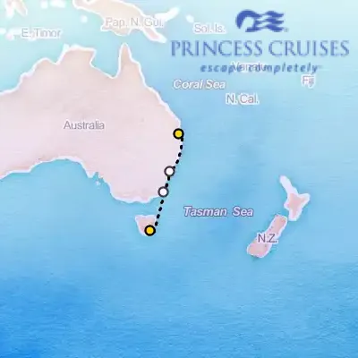 November 8th, 2025  - Sapphire Coast Seacation on the Princess Crown