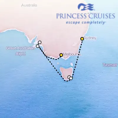 October 26th, 2025  - Southern Australia Explorer on the Princess Crown