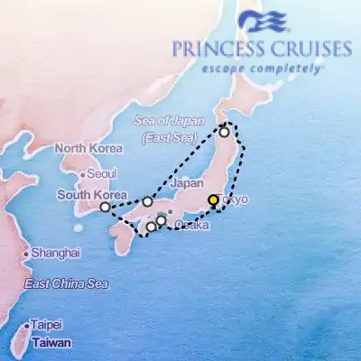 August 5th, 2025  - Circle Japan with Nebuta & Summer Festivals on the Princess Diamond