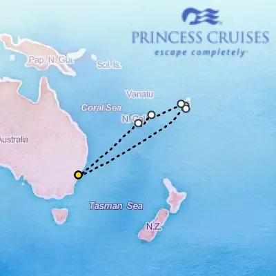 March 15th, 2026  - Fiji Cruise on the Princess Discovery