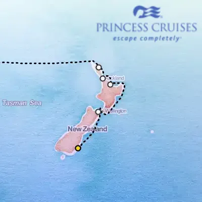 December 6th, 2025  - New Zealand Cruise on the Princess Discovery