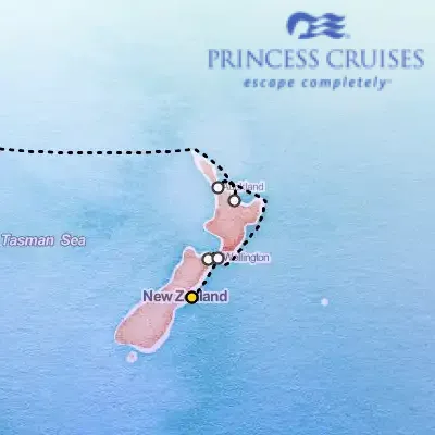 January 31st, 2026  - New Zealand Cruise on the Princess Discovery