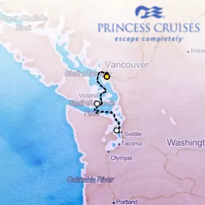 May 6th, 2026  - Pacific Coastal Cruise on the Princess Discovery