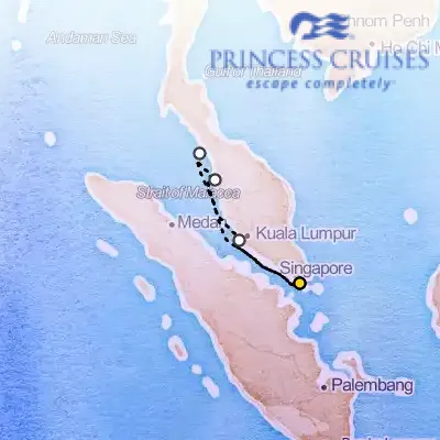 October 28th, 2025  - Malaysian Getaway on the Princess Discovery