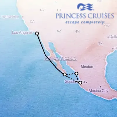 January 9th, 2027  - Mexican Riviera Holiday Cruise on the Princess Discovery