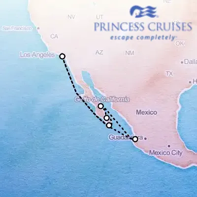 December 30th, 2025  - Baja Peninsula & Sea of Cortez Holiday on the Princess Emerald