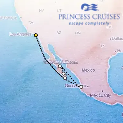 January 9th, 2026  - Baja Peninsula & Sea of Cortez Holiday on the Princess Emerald