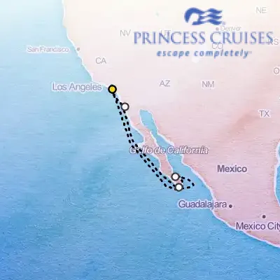 April 19th, 2026  - Mexican Riviera Cruise on the Princess Emerald