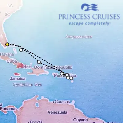 December 17th, 2025  - Southern Caribbean with St. Kitts Holiday Cruise on the Princess Enchanted