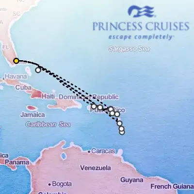 January 6th, 2026  - Caribbean Explorer Cruise on the Princess Enchanted