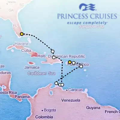 April 5th, 2026  - Southern Caribbean Islander on the Princess Grand