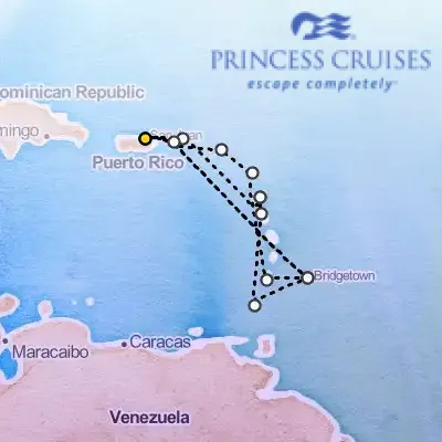 December 21st, 2025  - Southern Caribbean Adventurer on the Princess Grand