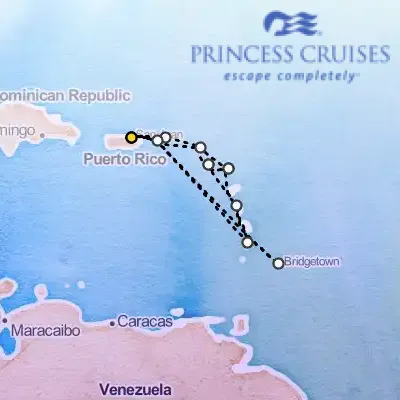 February 1st, 2026  - Southern Caribbean Adventurer on the Princess Grand
