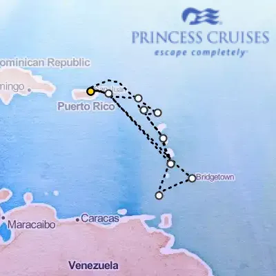February 8th, 2026  - Southern Caribbean Adventurer on the Princess Grand
