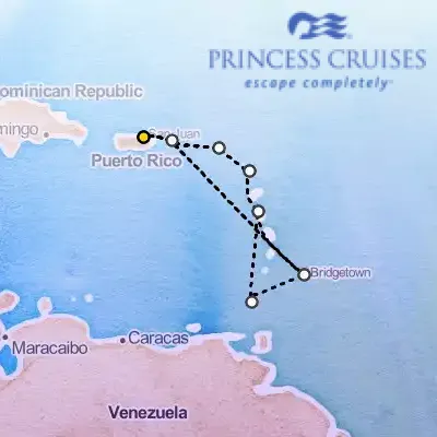 February 22nd, 2026  - Southern Caribbean Adventurer on the Princess Grand