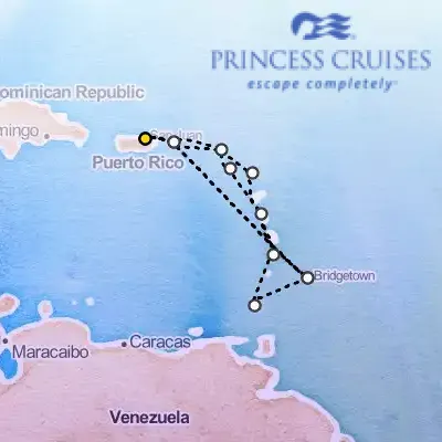 January 4th, 2026  - Southern Caribbean Adventurer on the Princess Grand
