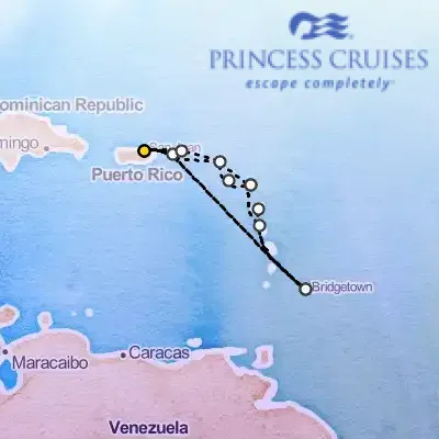 January 25th, 2026  - Southern Caribbean Adventurer on the Princess Grand
