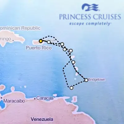 November 9th, 2025  - Southern Caribbean Adventurer on the Princess Grand