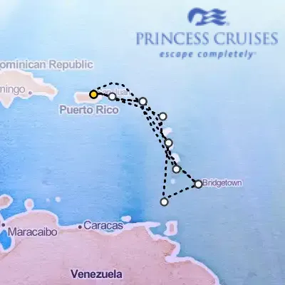November 16th, 2025  - Southern Caribbean Adventurer on the Princess Grand