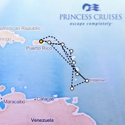 November 23rd, 2025  - Southern Caribbean Adventurer on the Princess Grand