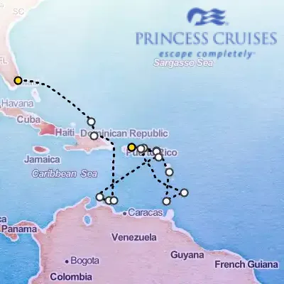 March 29th, 2026  - Southern Caribbean Adventurer on the Princess Grand
