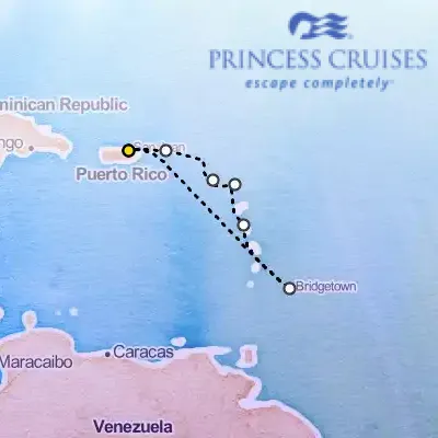 February 1st, 2026  - Southern Caribbean with Barbados & St. Kitts Cruise on the Princess Grand