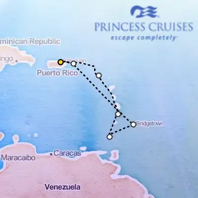 January 4th, 2026  - Southern Caribbean with Barbados & St. Lucia Cruise on the Princess Grand