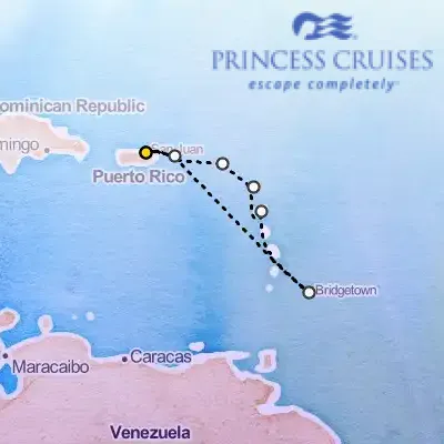 January 25th, 2026  - Southern Caribbean with Barbados & Antigua on the Princess Grand