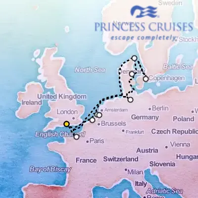 October 4th, 2027  - Oktoberfest European Capitals Cruise on the Princess Majestic